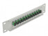 Фото #3 товара Delock 66782 - Fiber - SC - Green - Grey - Metal - 1U - 44 mm