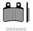 BRENTA MOTO 3048 organic rear Brake Pads - фото #3