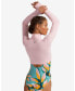 Фото #2 товара Women's UPF 50+ Sun Protective Full Zip Crop Top