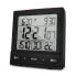 Mebus 25581 - Digital alarm clock - Square - Black - 12/24h - F - °C - Any gender