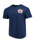 Фото #2 товара Men's Navy Auburn Tigers Baseball Flag Comfort Colors T-shirt