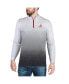 Men's Gray Alabama Crimson Tide Magic Team Logo Quarter-Zip Jacket