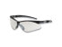 ANSER OPTICAL SAFETY GLASSES, ANTI-SCRATCH, CLEAR LENS, BLACK FRAME