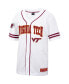 ფოტო #3 პროდუქტის Men's White and Maroon Virginia Tech Hokies Free Spirited Baseball Jersey