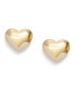 ფოტო #1 პროდუქტის Gold-Tone Heart Stud Earrings