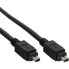 Фото #2 товара InLine FireWire 400 1394 Cable 4 Pin male / male 3m