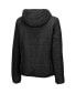 ფოტო #4 პროდუქტის Women's Black Wisconsin Badgers Arianna Full-Zip Puffer Jacket