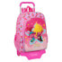 Фото #1 товара Школьный рюкзак с колесиками Trolls Розовый 33 x 42 x 14 cm