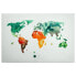 Фото #1 товара Leinwandbild Karte Colourful World