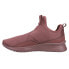 Фото #3 товара Puma Radiate Mid Refresh Slip On Womens Burgundy Sneakers Casual Shoes 37771402