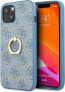 Guess Guess GUHCP13S4GMRBL iPhone 13 mini 5,4" niebieski/blue hardcase 4G with ring stand