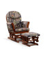 Фото #1 товара Кресло-качалка с пуфиком Artiva USA home Deluxe Cushion 2-Piece Chair and Ottoman Set