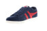 Фото #3 товара Gola Equipe Suede CMA495 Mens Blue Suede Lace Up Lifestyle Sneakers Shoes 8