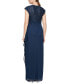 Фото #2 товара Платье Alex Evenings с кружевным лифом и короткими рукавами