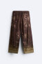 Pyjama-style trousers - limited edition