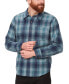 Фото #1 товара Men's Fairfax Plaid Lightweight Flannel Shirt