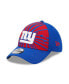 Men's Red, Royal New York Giants Shattered 39THIRTY Flex Hat