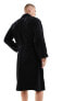 Paul Smith logo dressing gown in black