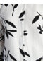 LCW Modest Çiçekli Uzun Kollu Kadın Gömlek Tunik Tunik