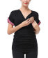 ფოტო #3 პროდუქტის Maternity Millie V Neck Nursing Top