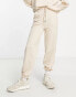 Фото #2 товара ASOS DESIGN basic slim jogger in oatmeal marl