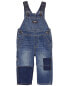 Baby Classic Denim Overalls: Removed Patch Remix 3M