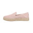 TOMS Carolina Platform Espadrille Slip On Womens Pink Flats Casual 10020702T-68