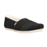 Фото #3 товара TOMS Alpargata Slip On Womens Black Flats Casual 10016688T