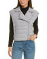 Фото #3 товара Herno Metallic Cropped Vest Women's