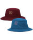 Фото #1 товара Men's Blue, Maroon Reversible Bucket Hat