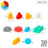 Фото #6 товара COLOR BUBBLES Police Car With 30 Pieces Construction Game