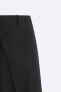 Pleated suit trousers