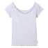 TOM TAILOR Carmen Rib short sleeve T-shirt