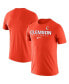 ფოტო #4 პროდუქტის Men's Orange Clemson Tigers Baseball Legend Performance T-shirt