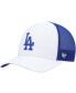 Men's White Los Angeles Dodgers Secondary Trucker Snapback Hat