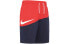 Nike Sportswear Swoosh 小钩子运动短裤 男款 蓝红色 送礼推荐 / Шорты Nike Sportswear Swoosh Casual Shorts BV5310-657