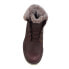 Фото #7 товара Lugz Rucker HI Fur WRUCKRHFUV-6470 Womens Burgundy Casual Dress Boots 9