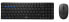 Rapoo 9300M - Full-size (100%) - RF Wireless + Bluetooth - Membrane - QWERTZ - Black - Mouse included