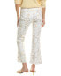 Current/Elliott The Boulevard Wild Flowers Blanc Bootcut Jean Women's Blue 25