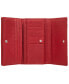 ფოტო #20 პროდუქტის Women's Pebbled Collection RFID Secure Trifold Wing Wallet