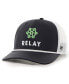 Фото #1 товара Men's Black William Byron Relay Refuel Trucker Adjustable Hat