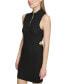 ფოტო #3 პროდუქტის Women's Open-Back Half-Zip Ribbed Dress