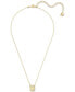 Фото #1 товара Swarovski rhodium-Plated Millenia Pendant Necklace, 15" + 2" extender