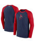 Фото #2 товара Men's Navy St. Louis Cardinals Authentic Collection Game Raglan Performance Long Sleeve T-shirt