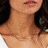 Decent Gold Plated Torchon Crystal Necklace SAWZ01