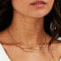 Decent Gold Plated Torchon Crystal Necklace SAWZ01