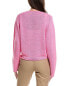 Фото #2 товара Lafayette 148 New York Voluminous Sleeve V-Neck Sweater Women's M