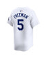 ფოტო #2 პროდუქტის Men's Freddie Freeman White Los Angeles Dodgers Home Limited Player Jersey