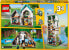LEGO Creator 3-in-1 Cosy House Set, Model Kit with 3 Different Houses Plus Family Mini Figures and Accessories, Gift for Children, Boys and Girls 31139