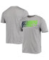 Фото #2 товара Men's Heathered Gray Seattle Seahawks Combine Authentic Game On T-shirt